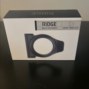 Ridge AirTag Money Clip - Black